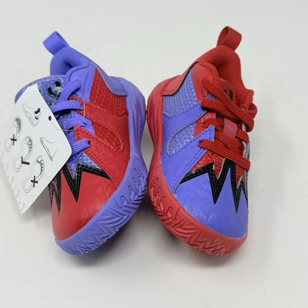 PUMA Scoot Zeros 1 Pred Sneakers Toddler Boys Kids Size 5 C Purple Red Shoes